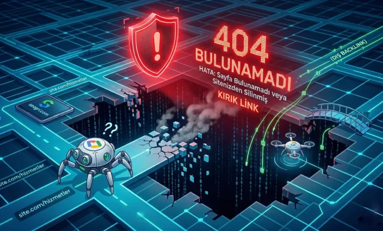 search console 404 bulunamadı hatası ve çözümü