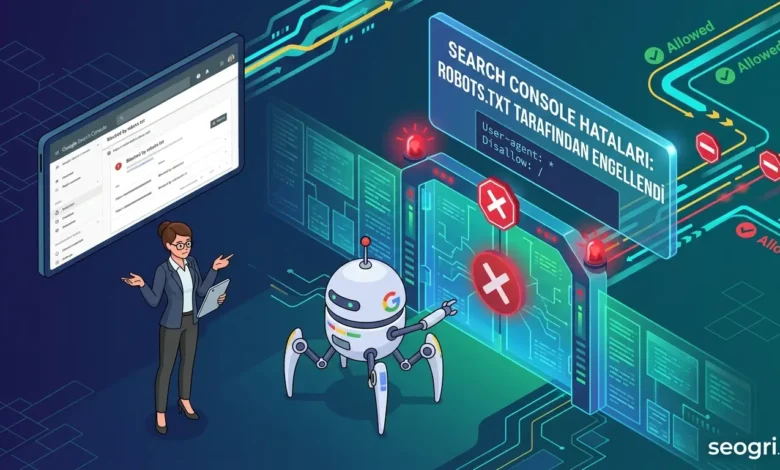 Search Console robots.txt tarafından engellendi çözüm rehberi