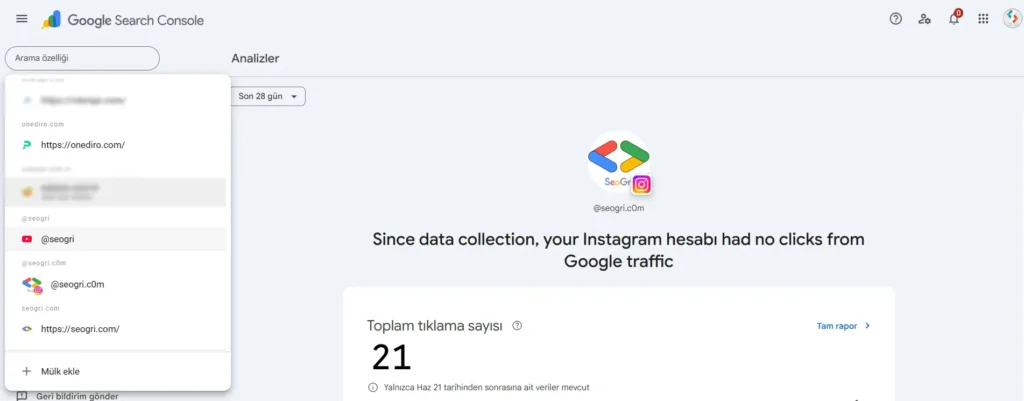 Search Console Sosyal Medya Analizi Ne İşe Yarar?