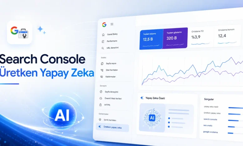 search console uretken yapay zeka raporu nedir